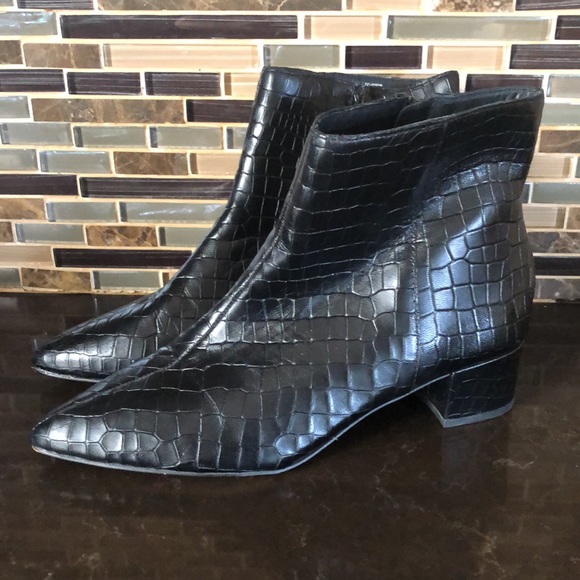 Corso Como Shoes - Corsi Como Freen faux crocodile print booties